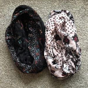 Floral Infinity Scarves